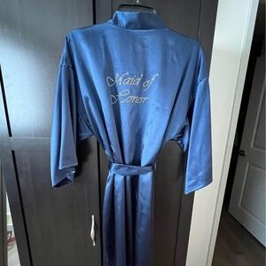 Maid of Honor Silk Robe